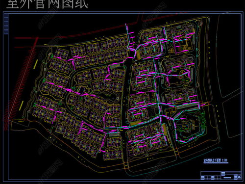 大型高档住宅小区智能化系统工程全套深化施工cad图纸设计平面图下载